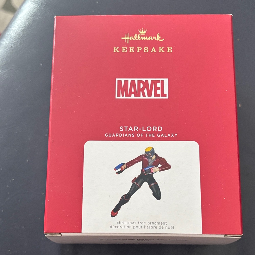 Hallmark Red Marvel Star-Lord Keepsake Ornament